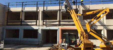 démontage de structure métallique